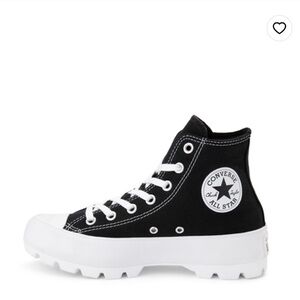 Womens Converse Chuck Taylor All Star Lugged High-Top Sneaker - Black